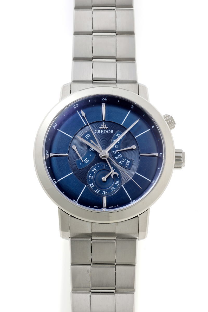 SEIKO セイコー クレドール ノード GMT オートマチック GCBT995 / 4S76-00A0 SS メンズ 時計 2610025