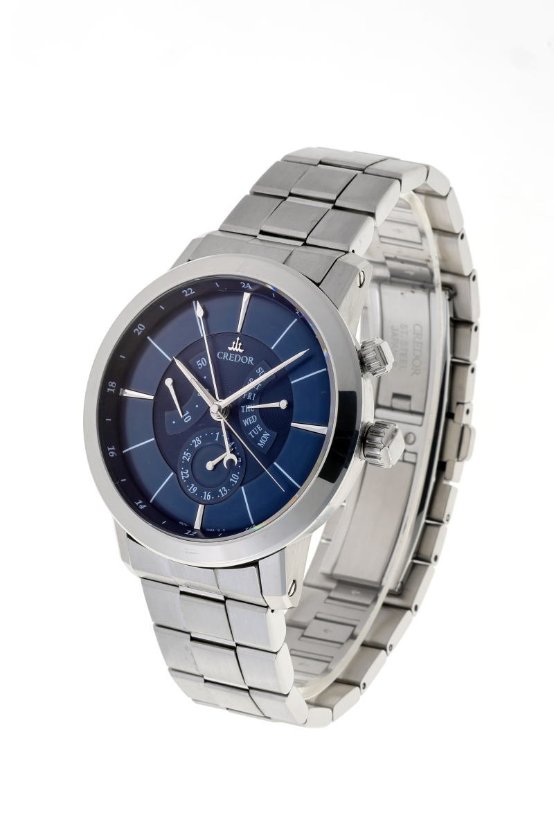 SEIKO セイコー クレドール ノード GMT オートマチック GCBT995 / 4S76-00A0 SS メンズ 時計 2610025
