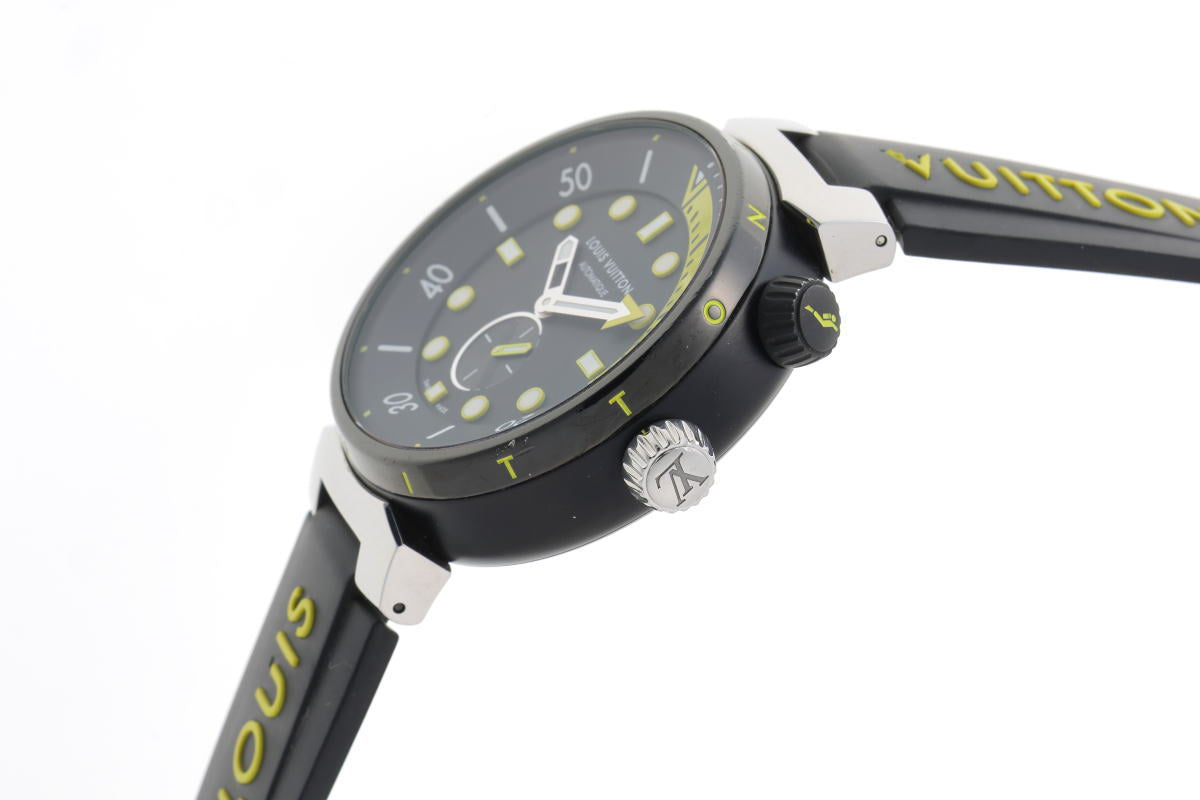 Louis Vuitton ルイヴィトン タンブール ストリートダイバー オートマチック QA122Z SS メンズ 時計 2610027