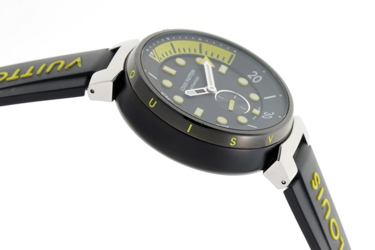 Louis Vuitton ルイヴィトン タンブール ストリートダイバー オートマチック QA122Z SS メンズ 時計 2610027