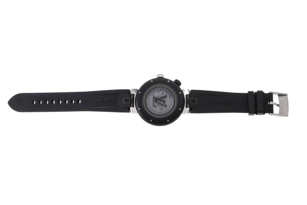Louis Vuitton ルイヴィトン タンブール ストリートダイバー オートマチック QA122Z SS メンズ 時計 2610027