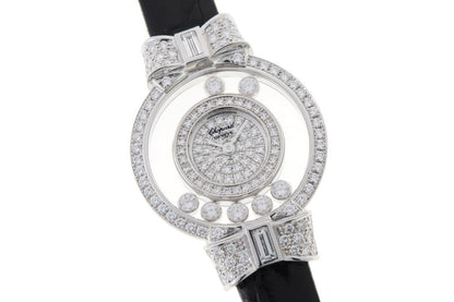 Chopard ショパール ハッピーダイヤモンド リボン ウォッチ  クォーツ 20/5020 750WG レディース 時計 2610028