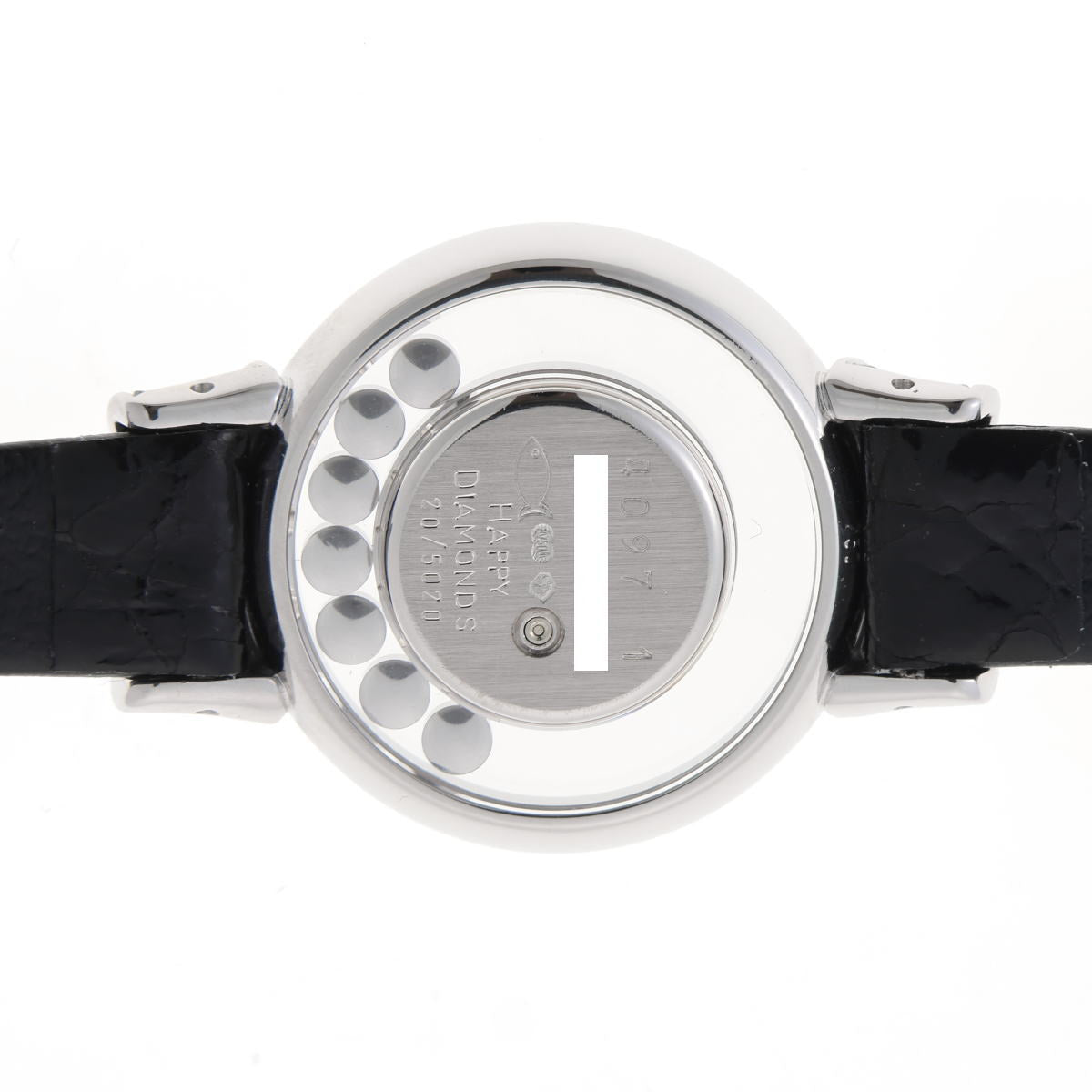 Chopard ショパール ハッピーダイヤモンド リボン ウォッチ  クォーツ 20/5020 750WG レディース 時計 2610028