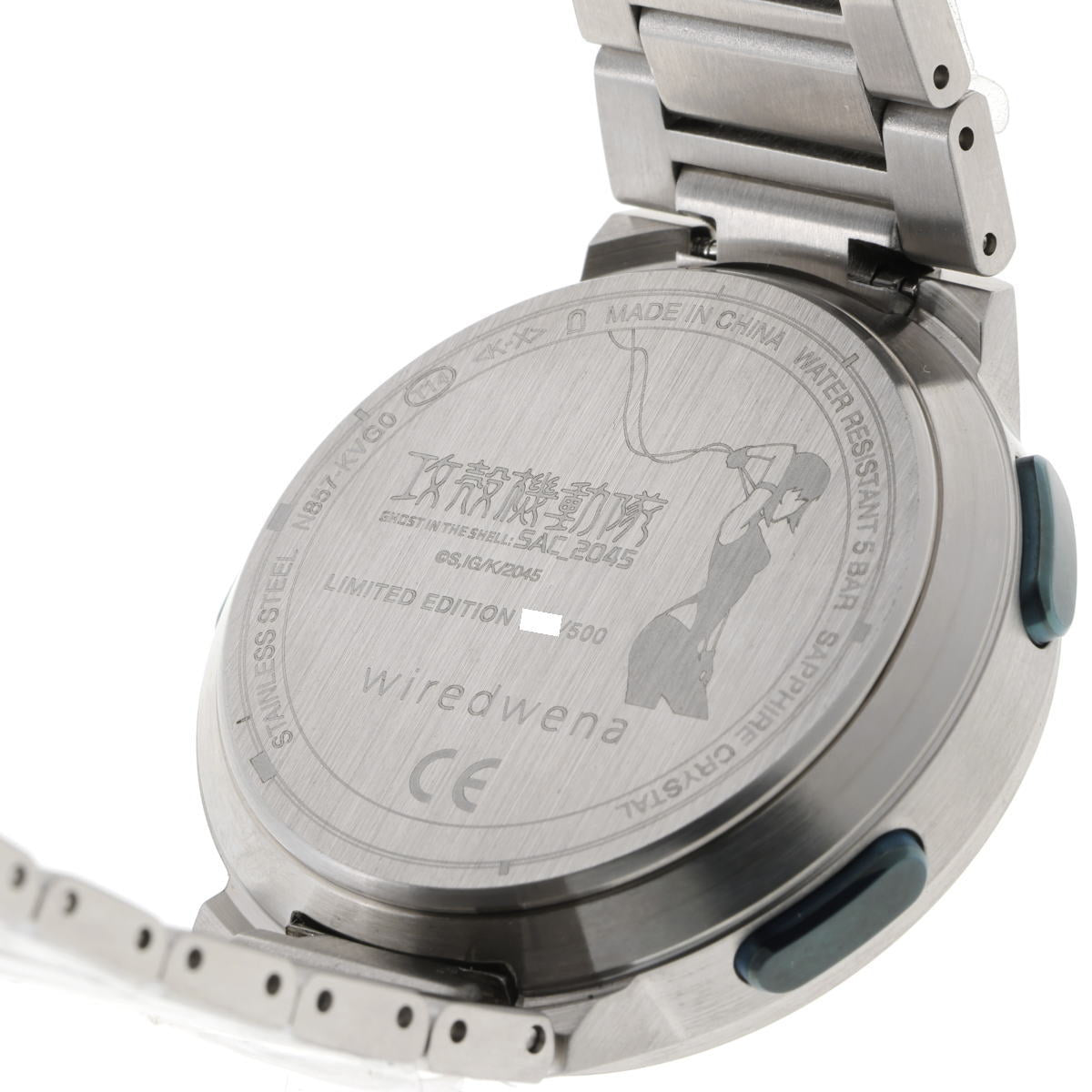 SEIKO セイコー wiredwena 攻殻機動隊 タチコマモデル クォーツ AGAB704 / N857-KVG0 SS メンズ 時計 2610031