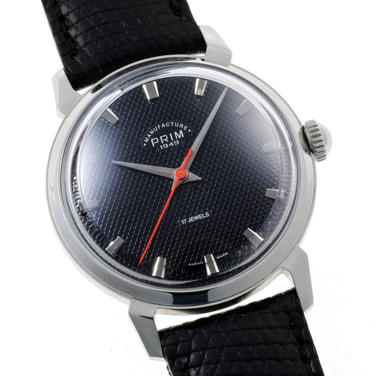PRIM プリム パヴーク 34mm 手巻 Cal.93 PR.PVH.34.GRY SS メンズ 時計 2610034