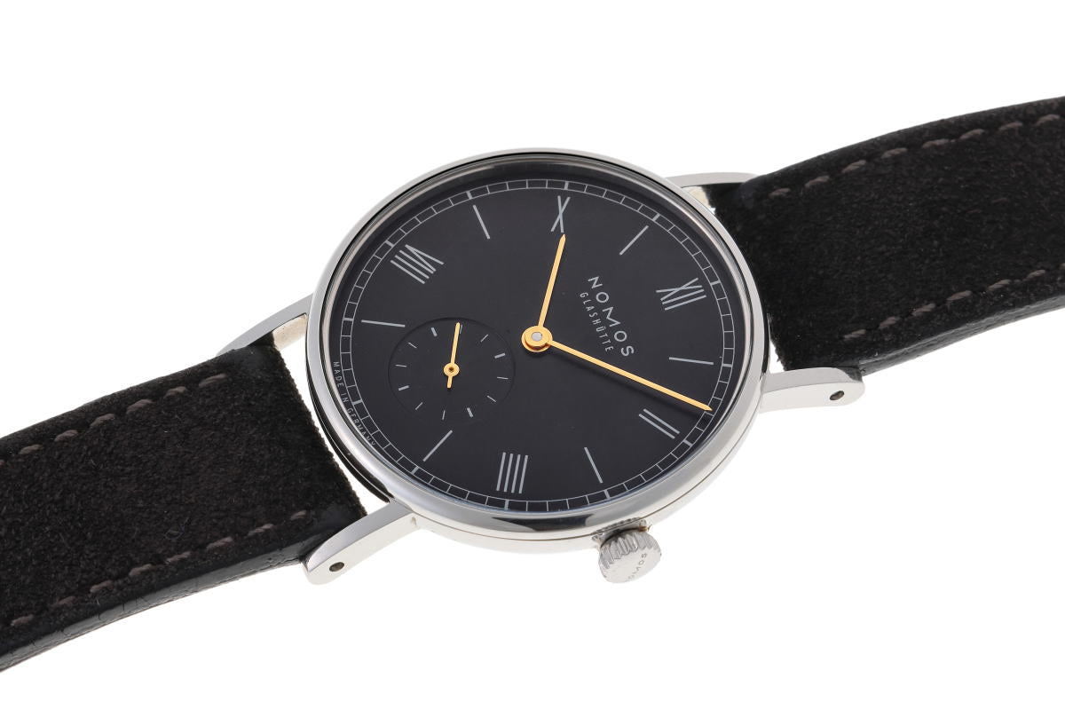 NOMOS ノモス ラドウィッグ 33 ノワール 手巻 Cal.アルファ NM227 SS メンズ 時計 2610035