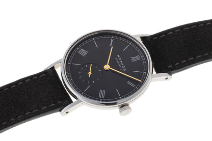 NOMOS ノモス ラドウィッグ 33 ノワール 手巻 Cal.アルファ NM227 SS メンズ 時計 2610035
