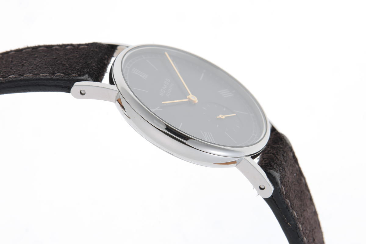 NOMOS ノモス ラドウィッグ 33 ノワール 手巻 Cal.アルファ NM227 SS メンズ 時計 2610035