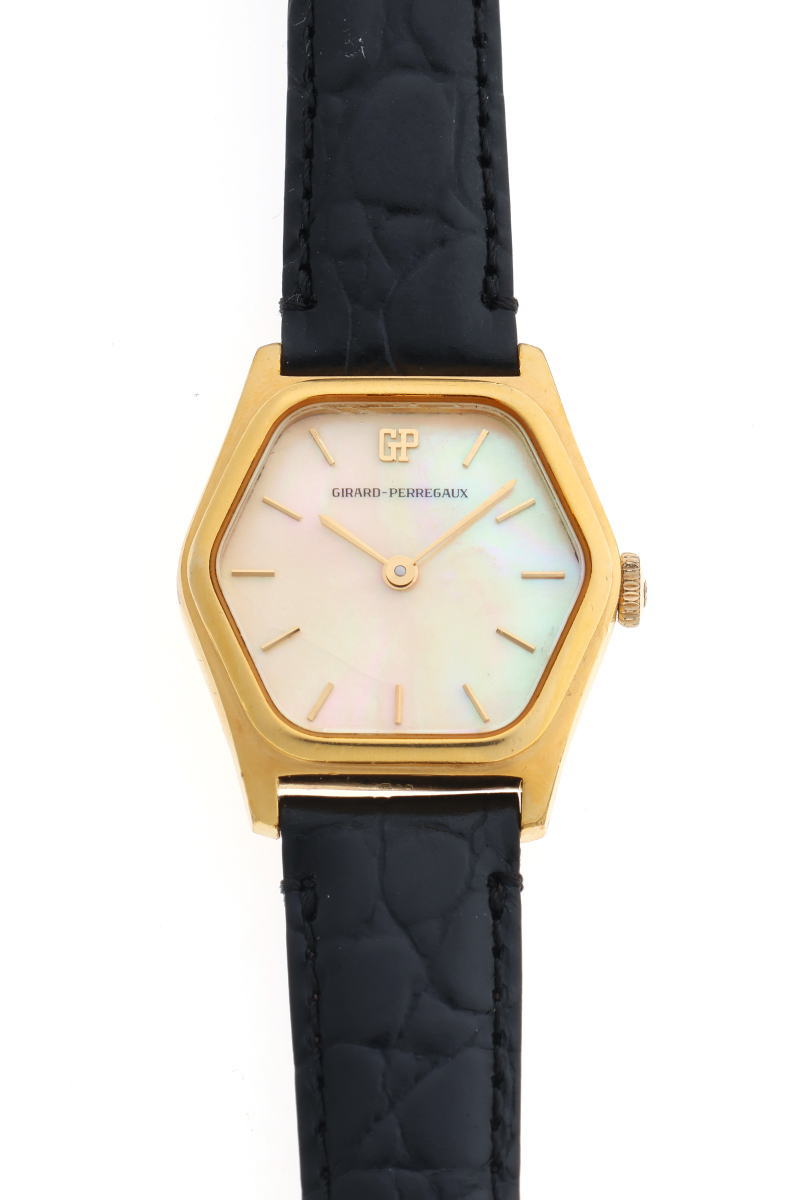 GIRARD-PERREGAUX ジラールペルゴ ヴィンテージ ヘキサゴンウォッチ 手巻　Cal.853-659 - GP / SS レディース 時計 2610036