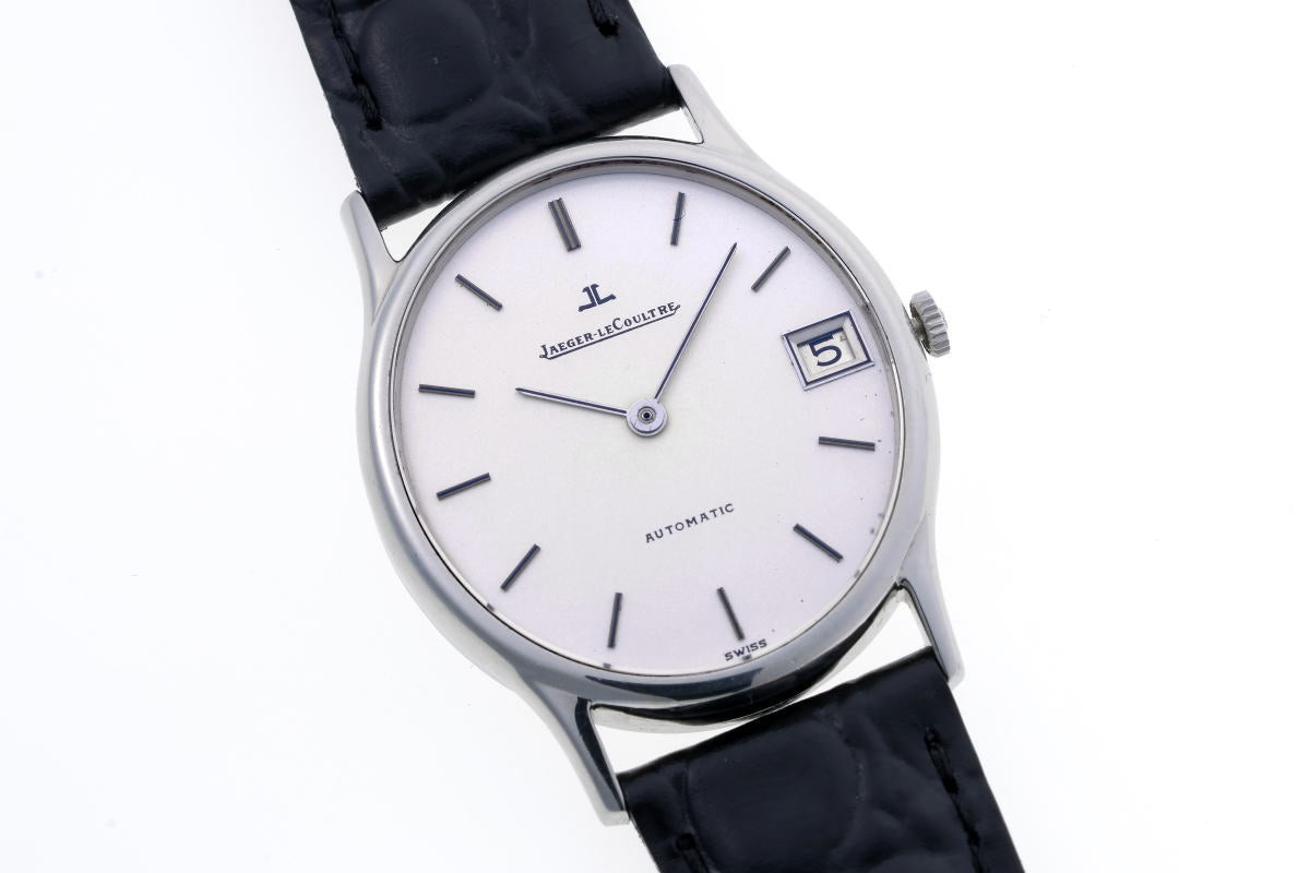 JAEGER-LECOULTRE ジャガールクルト ヴィンテージ オーバルウォッチ オートマチック Cal.900 5002.42 SS メンズ 時計 2610039
