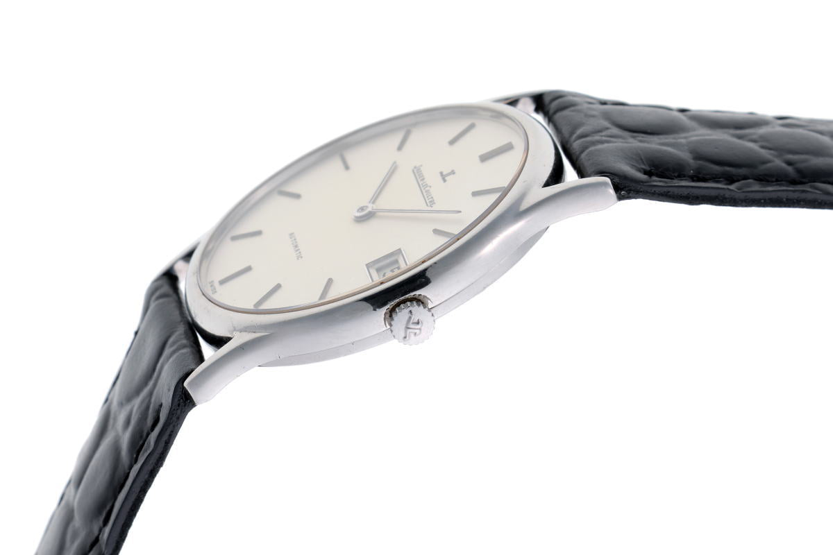 JAEGER-LECOULTRE ジャガールクルト ヴィンテージ オーバルウォッチ オートマチック Cal.900 5002.42 SS メンズ 時計 2610039