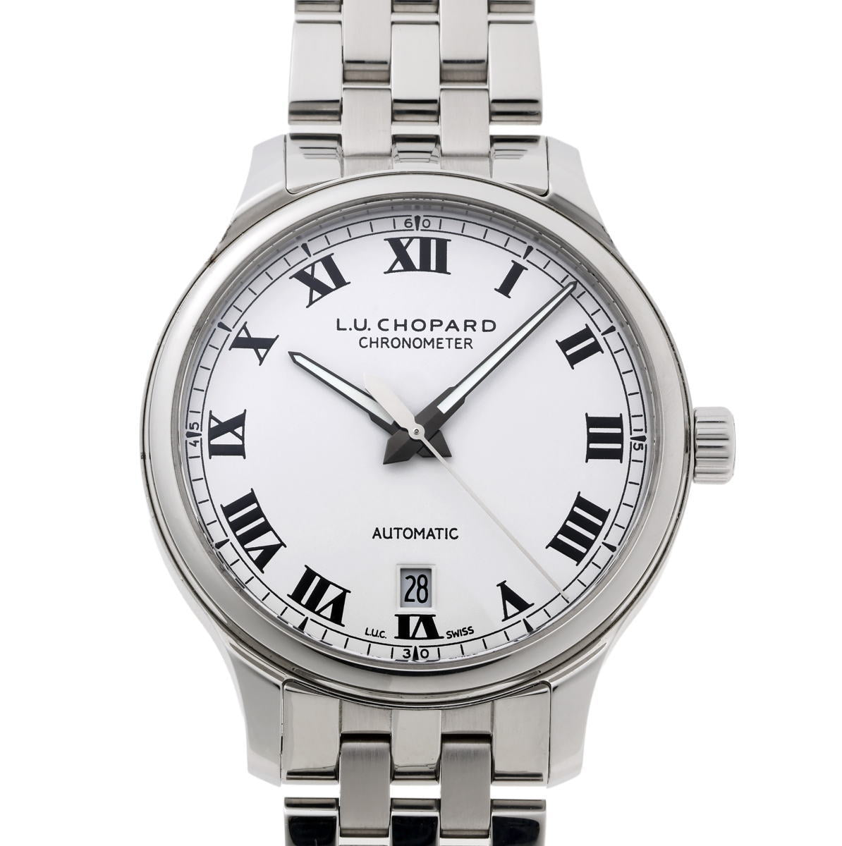 Chopard ショパール L.U.C 1937 クラシック オートマチック Cal.01.01-L 158558-3002 SS メンズ 時計 2610040
