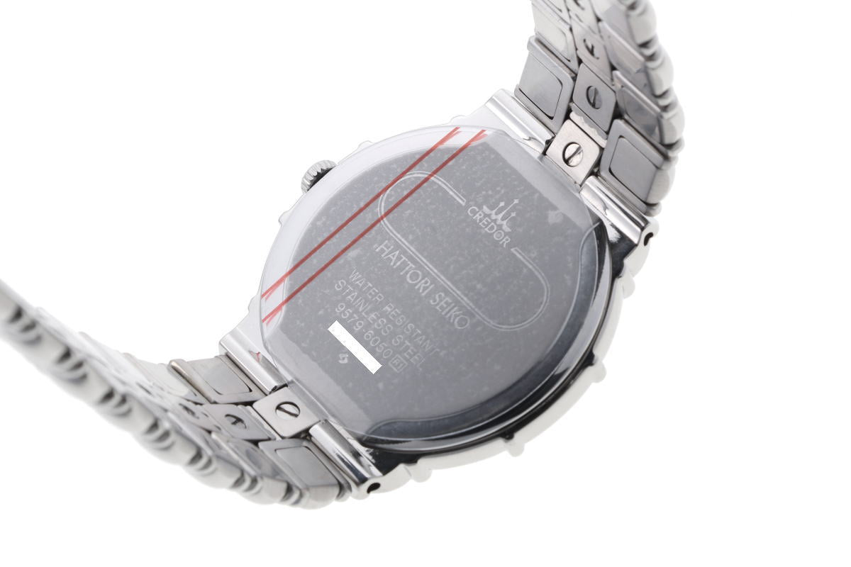 SEIKO セイコー クレドール エントラータ クォーツ 9579-6050 SS メンズ 時計 2610048