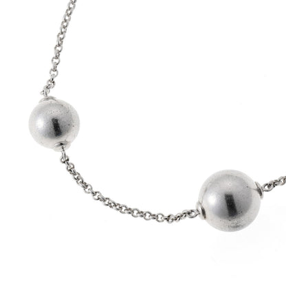 GEORG JENSEN ジョージジェンセン スフィア　ロング ネックレス - シルバー SV925 2610051