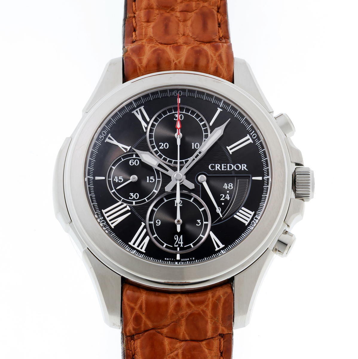 SEIKO セイコー クレドール パシフィーク クロノグラフ オートマチック GCBK987 / 6S77-00B0 SS メンズ 時計 2610052
