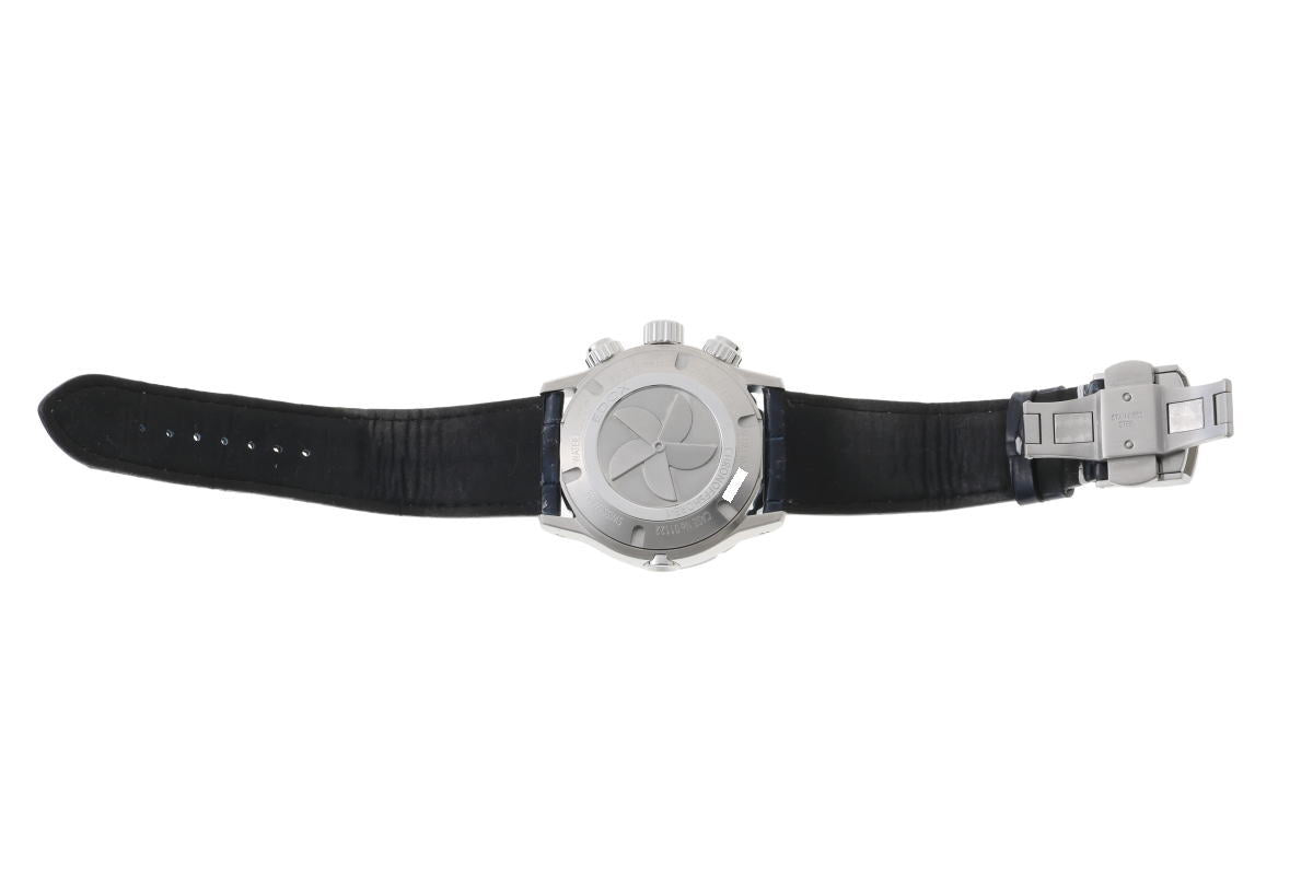 EDOX エドックス クロノオフショア1 クロノグラフ デイデイト オートマチック ※難あり 01122-3BU3-BUIN3-L SS / CE メンズ 時計 2610053