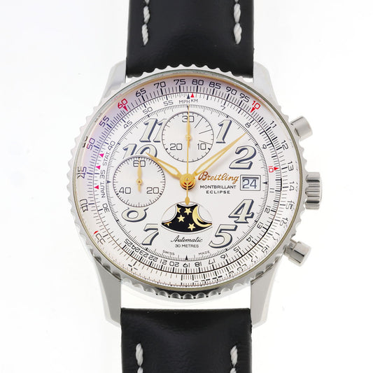 BREITLING ブライトリング ナビタイマー モンブリラン エクリプス オートマチック A43030 SS メンズ 時計 2610055
