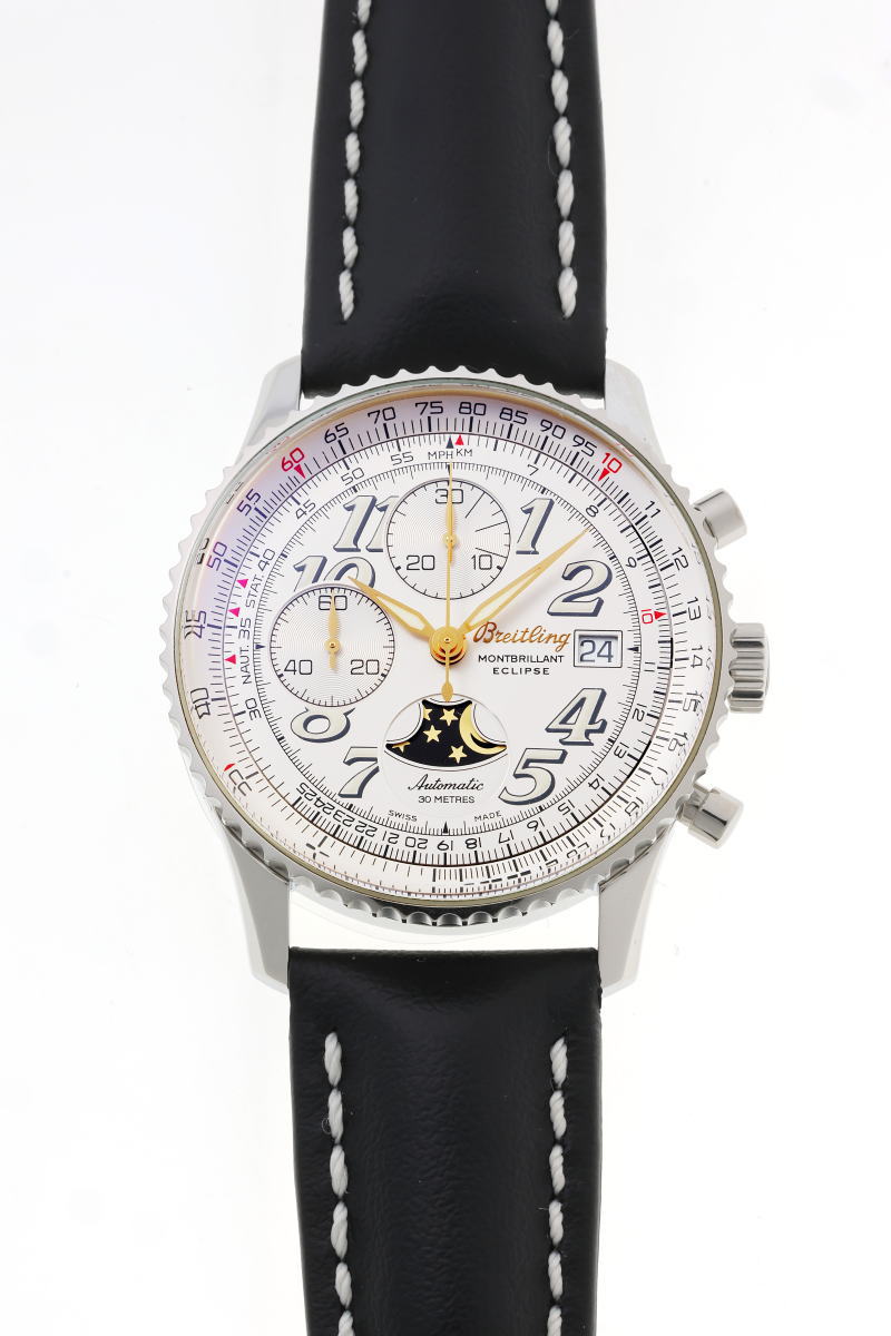 BREITLING ブライトリング ナビタイマー モンブリラン エクリプス オートマチック A43030 SS メンズ 時計 2610055