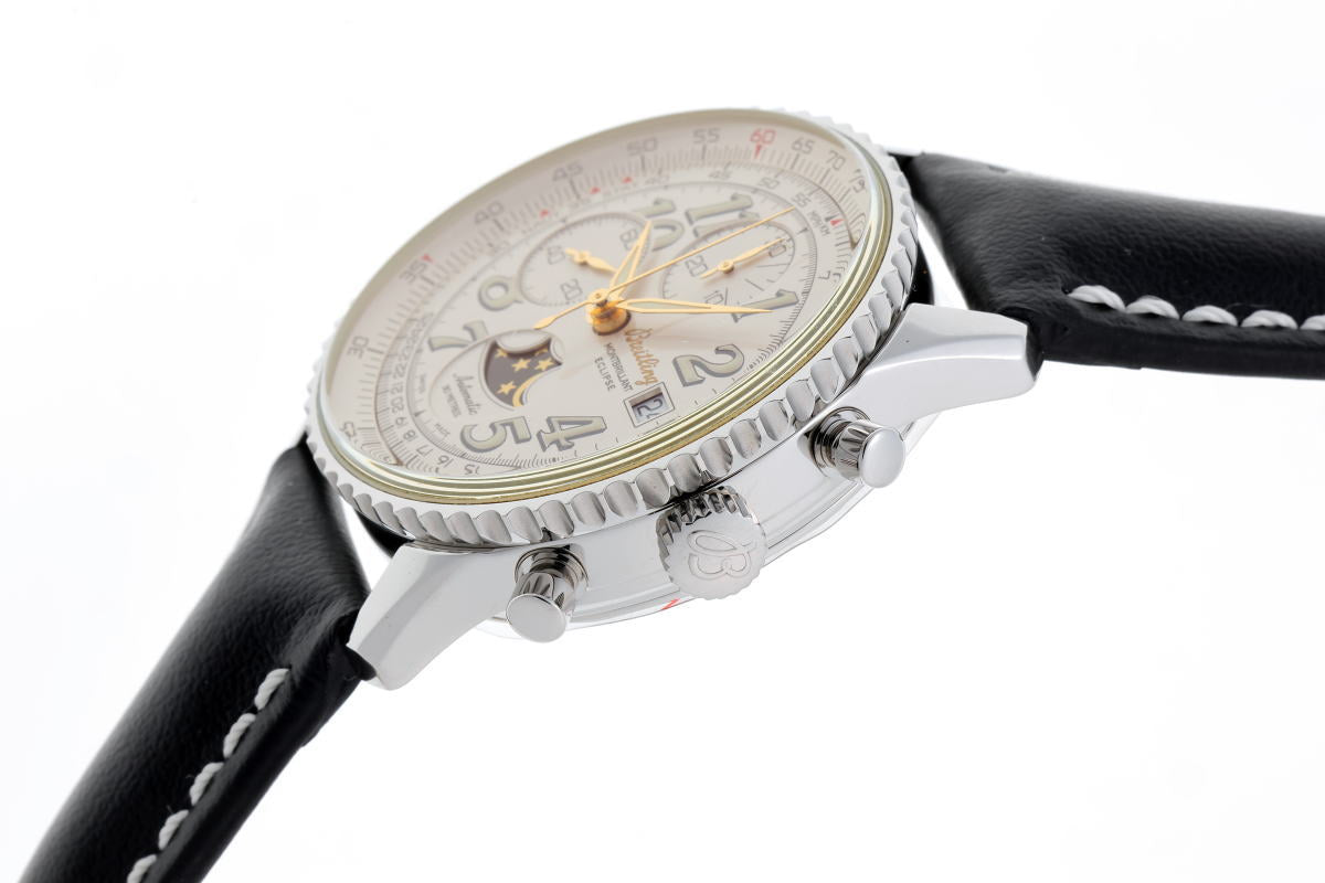 BREITLING ブライトリング ナビタイマー モンブリラン エクリプス オートマチック A43030 SS メンズ 時計 2610055