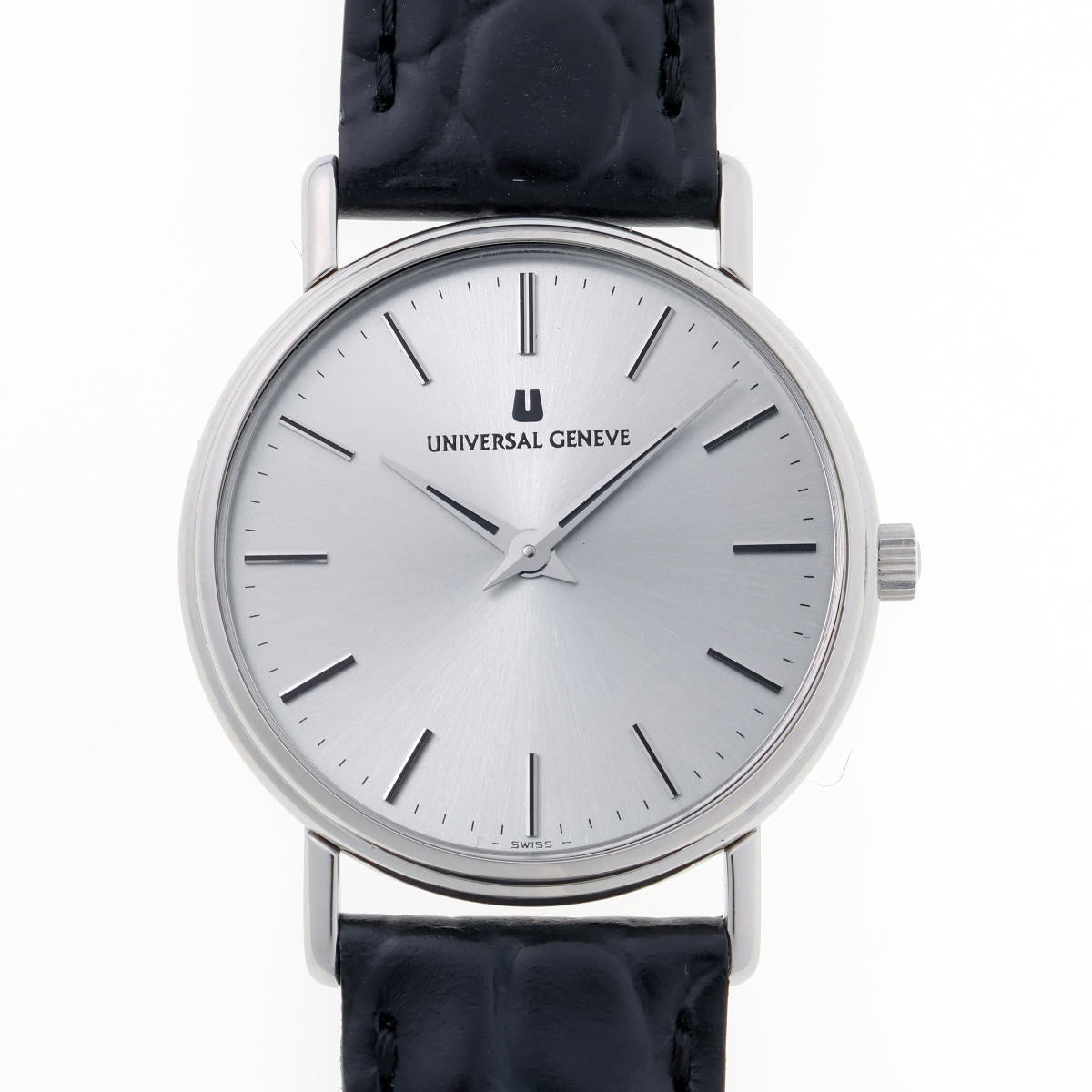 Universal Geneve ユニバーサルジュネーブ ラウンドウォッチ 手巻 Cal.2-42 842205 SS メンズ 時計 2610057