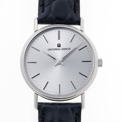 Universal Geneve ユニバーサルジュネーブ ラウンドウォッチ 手巻 Cal.2-42 842205 SS メンズ 時計 2610057