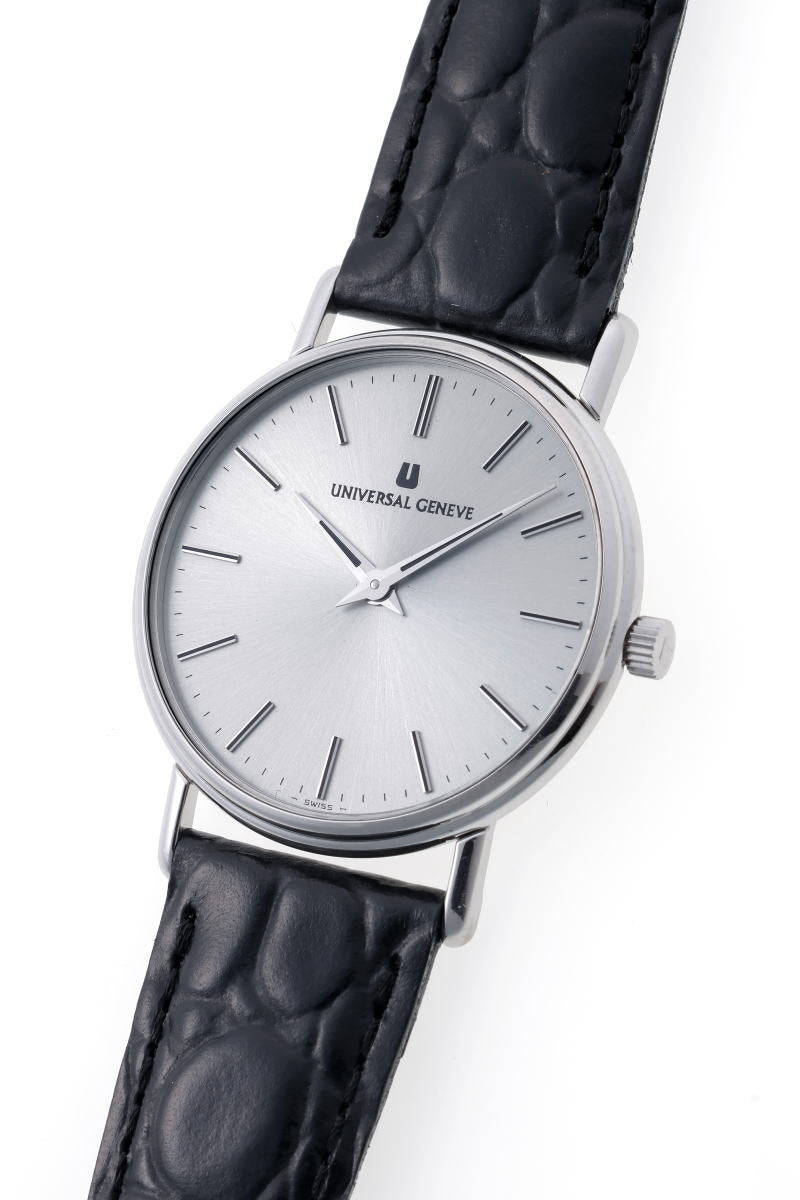 Universal Geneve ユニバーサルジュネーブ ラウンドウォッチ 手巻 Cal.2-42 842205 SS メンズ 時計 2610057