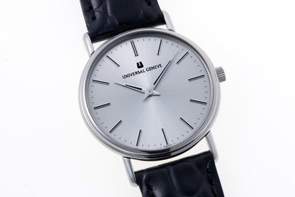 Universal Geneve ユニバーサルジュネーブ ラウンドウォッチ 手巻 Cal.2-42 842205 SS メンズ 時計 2610057
