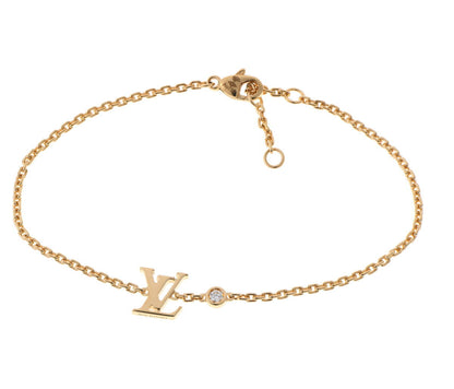 Louis Vuitton ルイヴィトン ブラスレ イディール ブロッサム LV ブレスレット Q95561 イエローゴールド 750YG 2610062