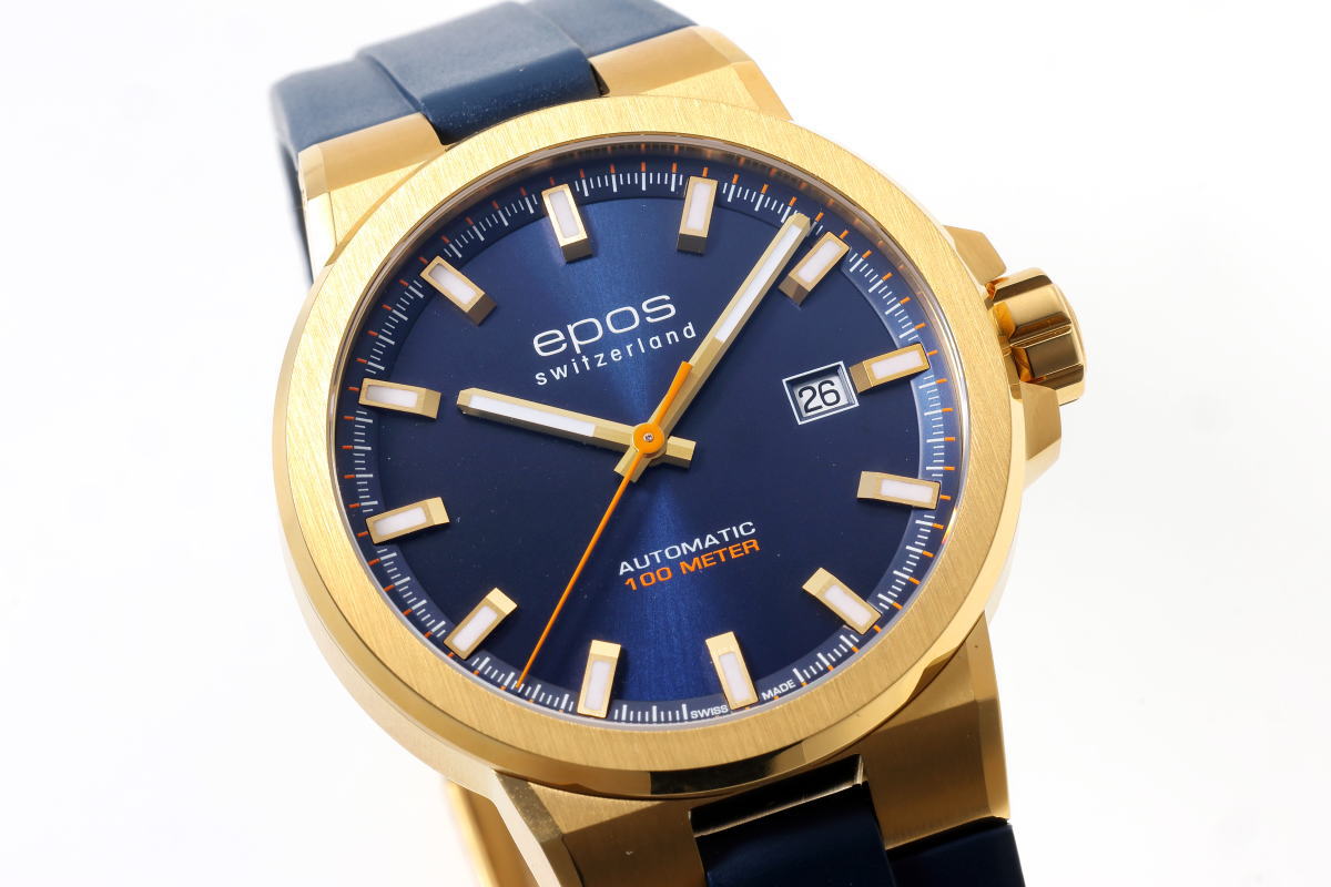 EPOS エポス スポーティブ オートマチック 3442YGBLBLR GP / SS メンズ 時計 2610066