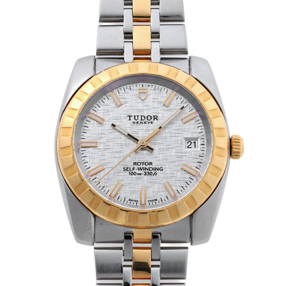 TUDOR チューダー チュードル クラシック デイト 38 オートマチック M21013-0011 SS / YG メンズ 時計 2610071