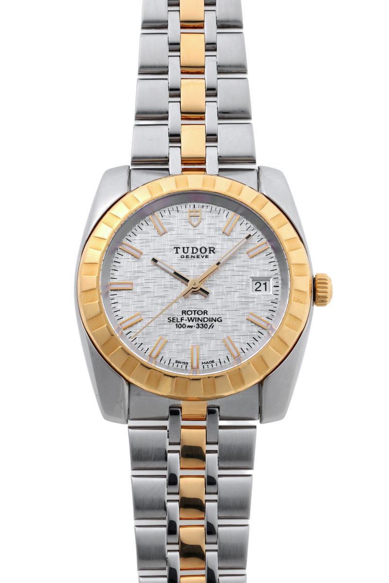 TUDOR チューダー チュードル クラシック デイト 38 オートマチック M21013-0011 SS / YG メンズ 時計 2610071