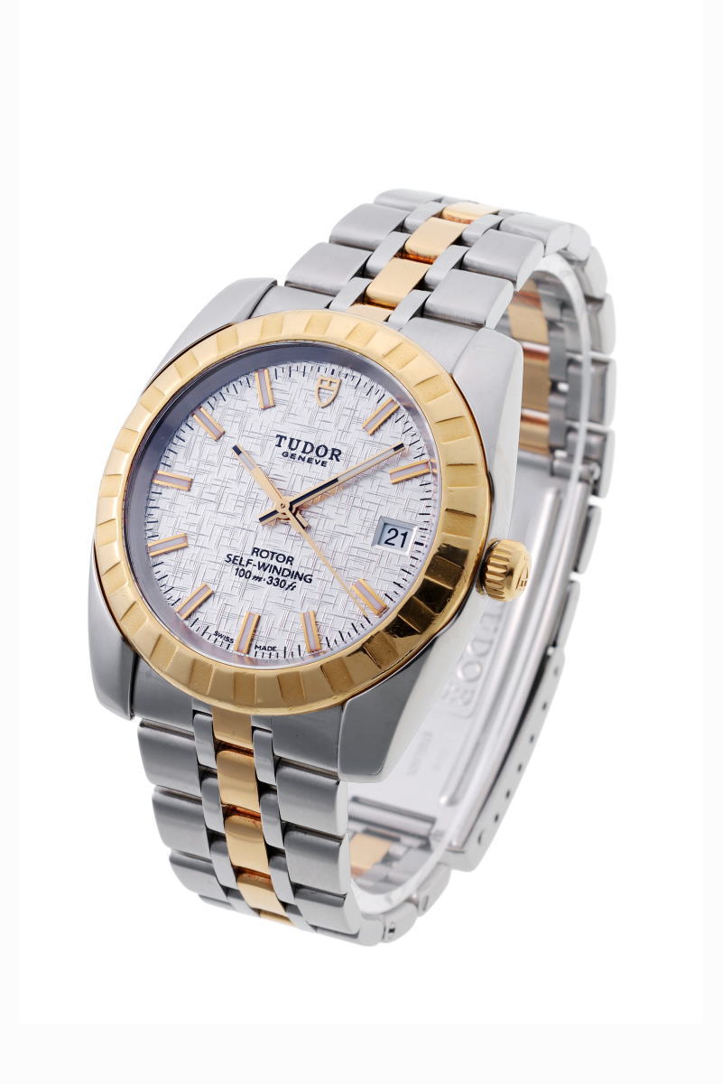 TUDOR チューダー チュードル クラシック デイト 38 オートマチック M21013-0011 SS / YG メンズ 時計 2610071
