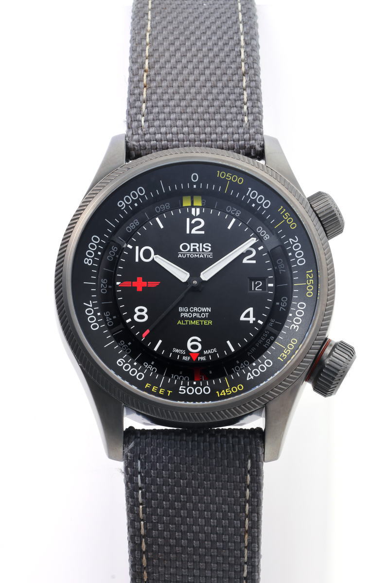 ORIS オリス プロパイロット アルティメーター レガ オートマチック Cal.733 01 733 7705 4234 SS PVD メンズ 時計 2610072