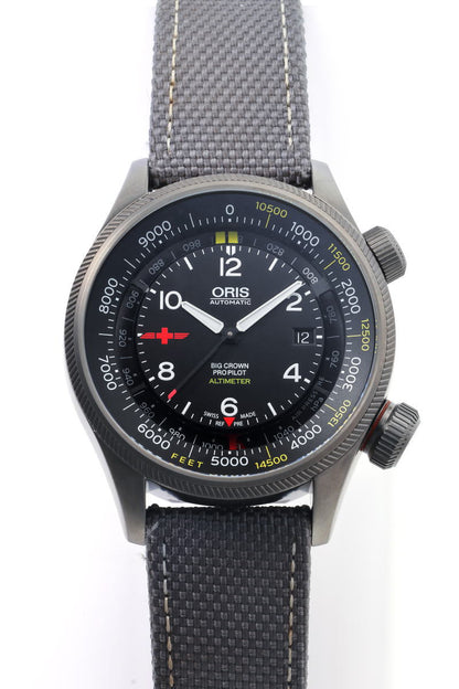 ORIS オリス プロパイロット アルティメーター レガ オートマチック Cal.733 01 733 7705 4234 SS PVD メンズ 時計 2610072