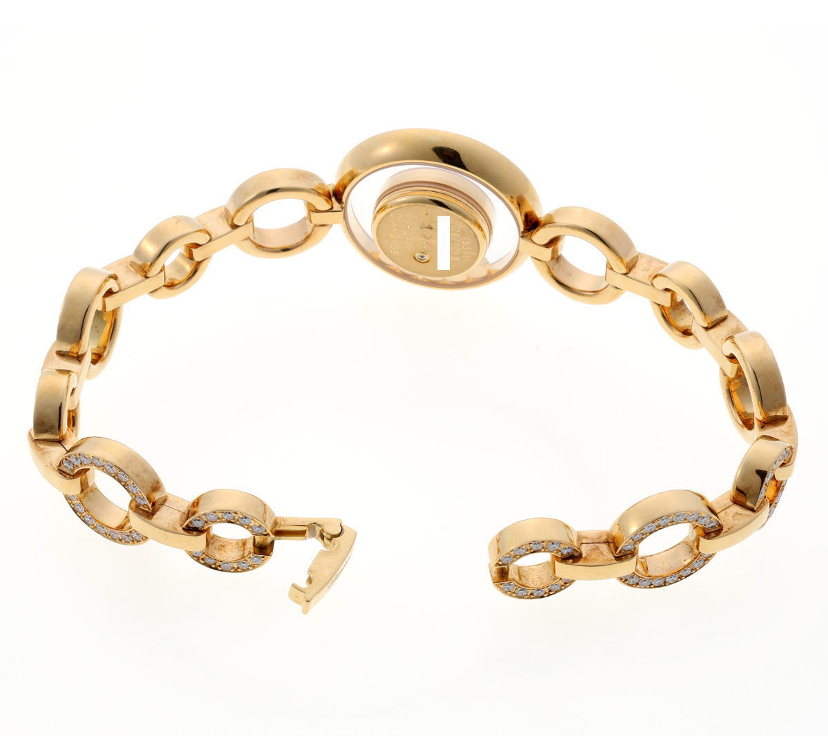 Chopard ショパール ハッピーダイヤモンド クォーツ 207219-0001 750YG レディース 時計 2610079