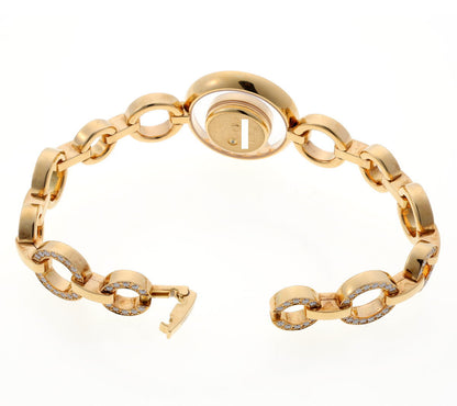 Chopard ショパール ハッピーダイヤモンド クォーツ 207219-0001 750YG レディース 時計 2610079