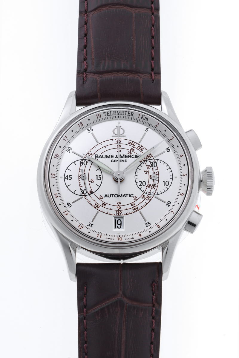 BAUME＆MERCIER ボーム＆メルシエ クラシマ エグゼクティブ クロノグラフ オートマチック M0A08621 SS メンズ 時計 2610086