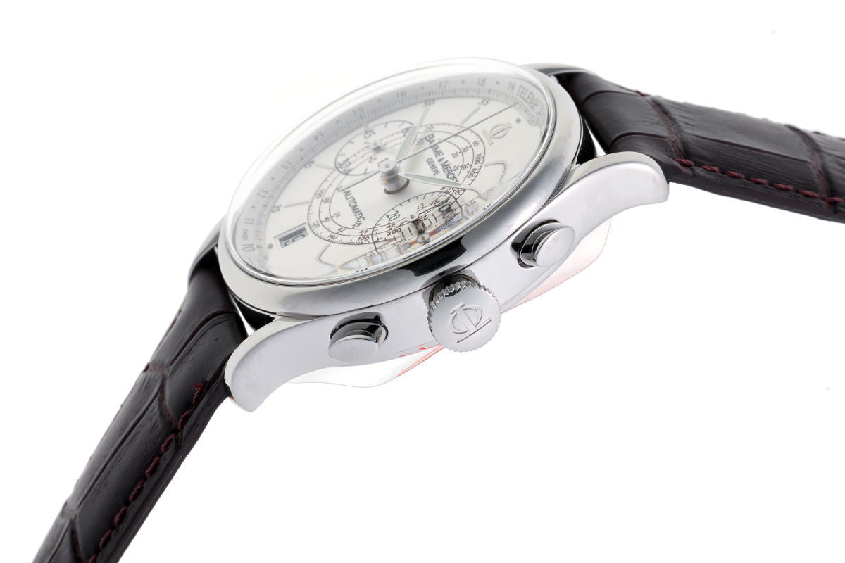 BAUME＆MERCIER ボーム＆メルシエ クラシマ エグゼクティブ クロノグラフ オートマチック M0A08621 SS メンズ 時計 2610086