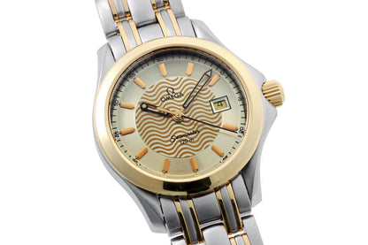 OMEGA オメガ シーマスター 120m コンビ クォーツ 2371.11 SS / YG レディース 時計 2610087