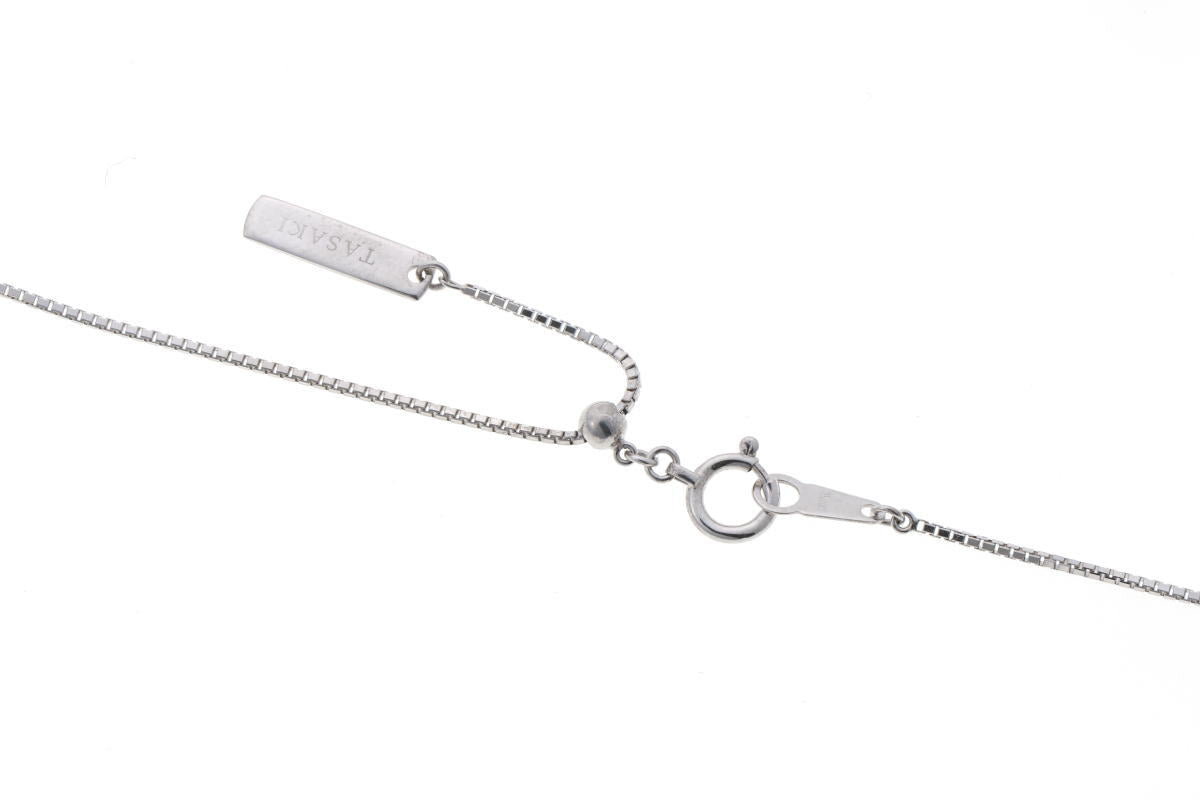 TASAKI タサキ バロックパール ロング ネックレス - ホワイトゴールド K18WG 2610090