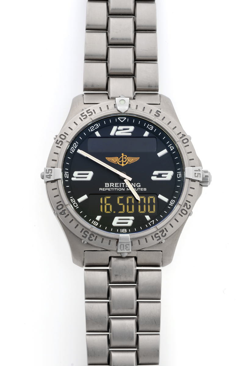 BREITLING ブライトリング エアロスペース クォーツ E65362 TI メンズ 時計 2610093