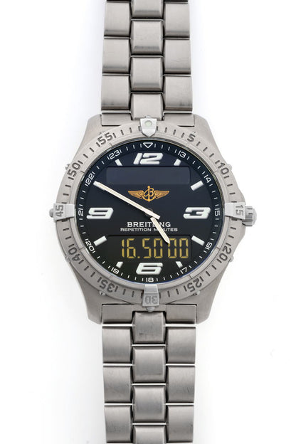 BREITLING ブライトリング エアロスペース クォーツ E65362 TI メンズ 時計 2610093