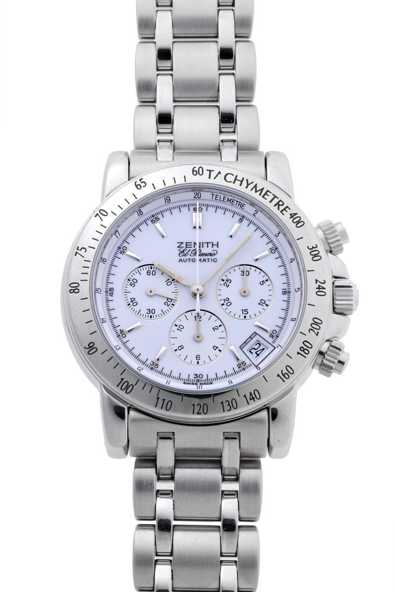 ZENITH ゼニス エルプリメロ レインボー　クロノグラフ オートマチック 15/02.0460.400 SS メンズ 時計 2610094