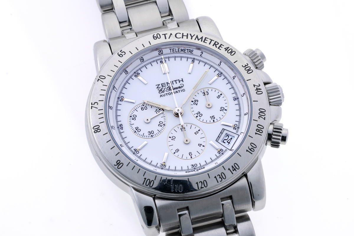 ZENITH ゼニス エルプリメロ レインボー　クロノグラフ オートマチック 15/02.0460.400 SS メンズ 時計 2610094
