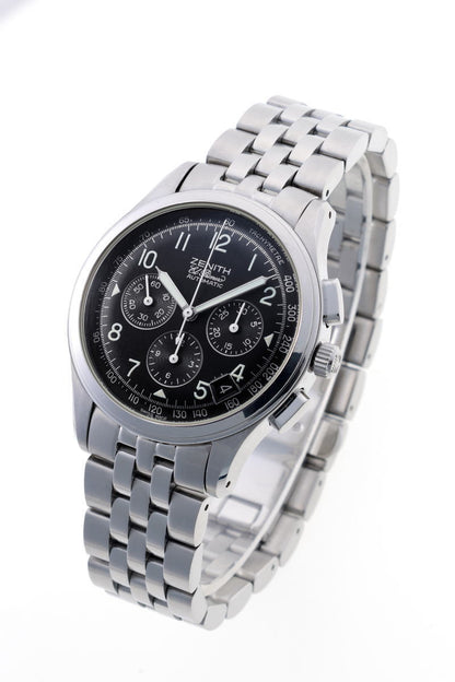 ZENITH ゼニス クラス エルプリメロ クロノグラフ オートマチック 02.0500.400 SS メンズ 時計 2610095