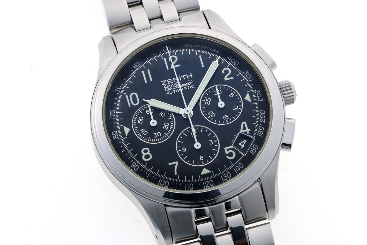 ZENITH ゼニス クラス エルプリメロ クロノグラフ オートマチック 02.0500.400 SS メンズ 時計 2610095