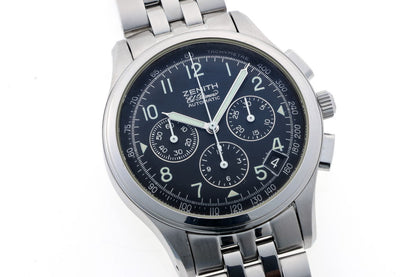 ZENITH ゼニス クラス エルプリメロ クロノグラフ オートマチック 02.0500.400 SS メンズ 時計 2610095