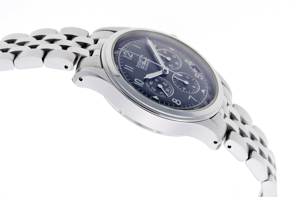 ZENITH ゼニス クラス エルプリメロ クロノグラフ オートマチック 02.0500.400 SS メンズ 時計 2610095