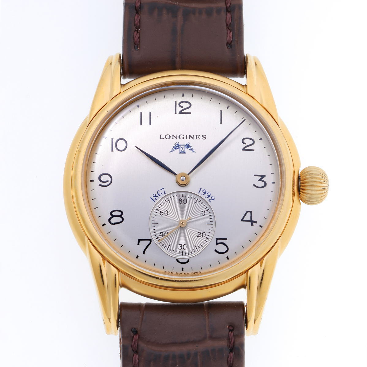 LONGINES ロンジン モニュメント 工場創立125周年 手巻　Cal.L396.2 5254 GP / SS メンズ 時計 2610096