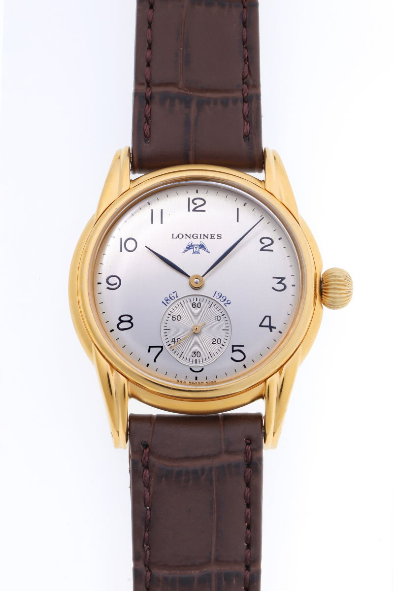 LONGINES ロンジン モニュメント 工場創立125周年 手巻　Cal.L396.2 5254 GP / SS メンズ 時計 2610096
